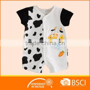 fashion wear cotton cow baby boy body