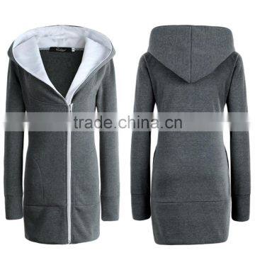 2016 Women's Winter Slim Hooded Coats Fur Collar Cotton Warm Long Coat Jacket Outwear Top photo-3