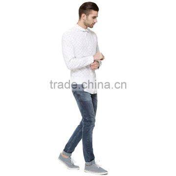 China Manufacturer Italian Men Shirts High Collar Cheap Shirts for Men photo-2