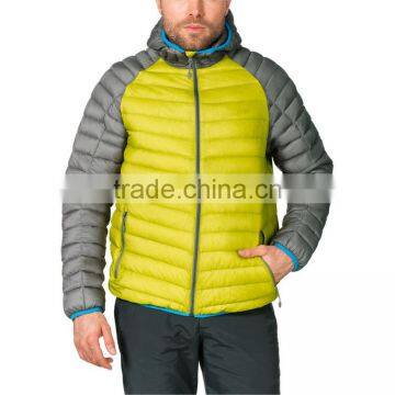 Men Lightweight Windproof Breathable Warm Down Jacket