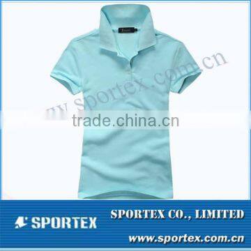 Ladies' Polo Shirt / Polo t Shirt for Ladies With 100% Cotton