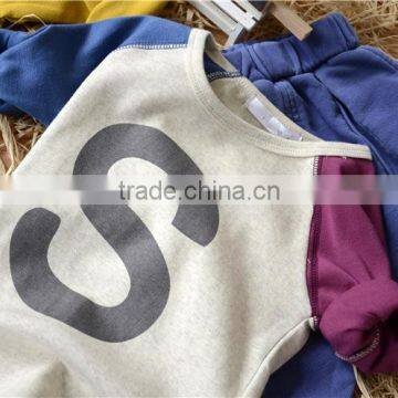 S16447A Wholesale Children Printed Letter Hoodies For Kids photo-2