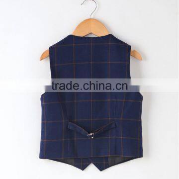 Latest Design High Quality Formal Boy Suit Vest photo-2