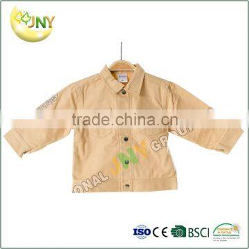 OEM Service Child Clothes With 80% Cotton 20% Polyester Baby Coat