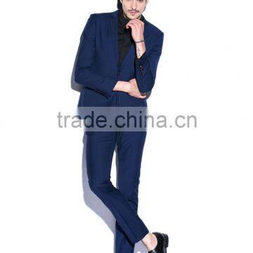 Juqian Latest Suit Navy Men Slim Fit Suit photo-2