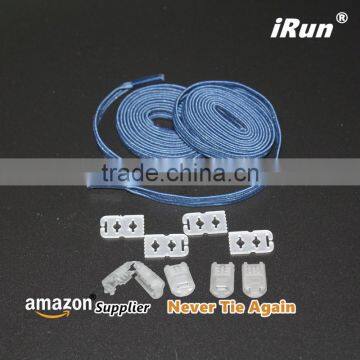 No Tie Elastic Laces With 4 Anchors - 6mm 8mm Width Lazy Shoelaces for All the Sports - Accept Custom - Amazon Supplier photo-2