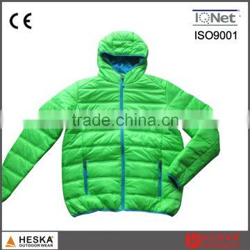 Nylon Quilted Padded Mens Insulated Jacket Winter Jacket Sale photo-3