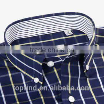Customise High Quality Check Pattern 100 Cotton Mechanic Work Shirt for Men photo-3