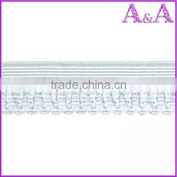 Garment use lace elastic webbing nylon knitted tapes soft bra shoulder