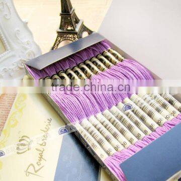 Dmc Floss Cross Stitch Thread Handmade 447 Colors Can Choose Cotton Thread for Cross Stitch photo-2