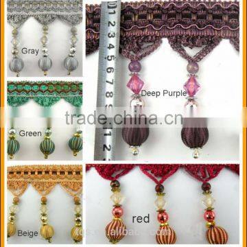Factory Store High Quality Newest Beaded Fringes for Curtain photo-6