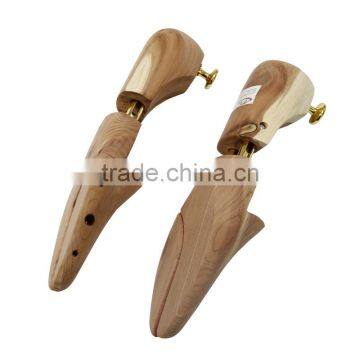 Double Tube Lotus Firm Wood Professional Adjustable Shoe Tree With Metal Cap photo-4