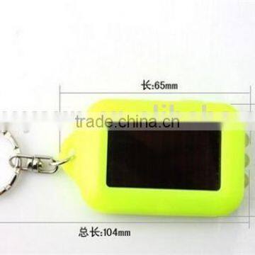 3 Leds Solar Panel Sun Power Energy Torch Flashlight photo-2