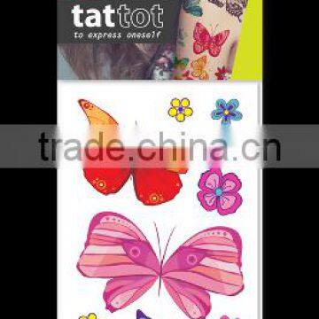 mini Adult Color Temporary Tattoo Butterfly Beauty water transfer printing sticker