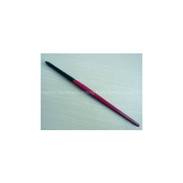 Red Wooden Handle Black Aluminium Ferrule Synthetic Artist Brush (225)