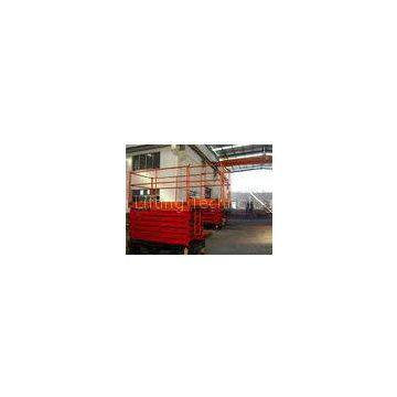 Automotive Car Scissor Lift Small Size 8m Electrical Driving 2300Kg