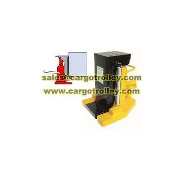 Hydraulic toe jack application and price list