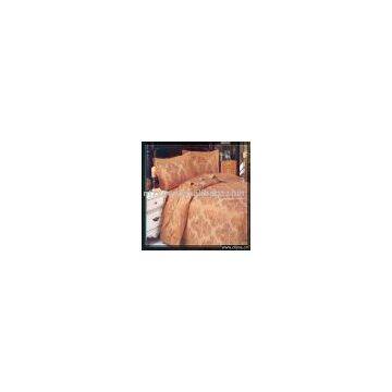 4pcs bedding sets Jacquard satin