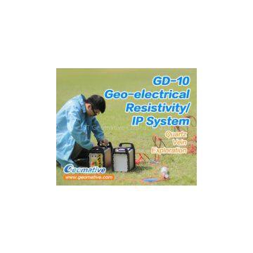 Resistivity meter for groundwater :GD-10 SUPREME 2D PLUS Multi-electrode Res/IP Imaging System Distributed System
