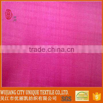 100% polyester grid oxford fabric for bag