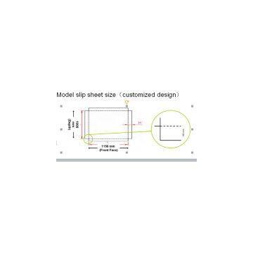 professional design kraft paper slip sheet