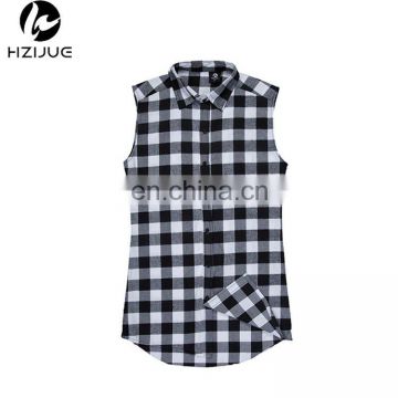 Best seller OEM men sleeveless t shirt design