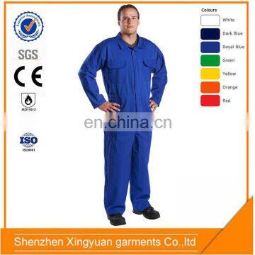 Acid resistant workwear used-fire-retardant-clothing factory uniform coverall oil rig coveralls
