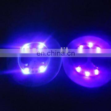 Novelty Gift Special Custom bottle sticker led UV Black Light Bar Drink Coasters