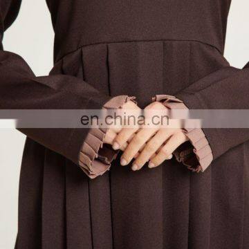 China Factory Muslim Dress Dubai Abaya,custom Muslim Girl Maxi Dress photo-3