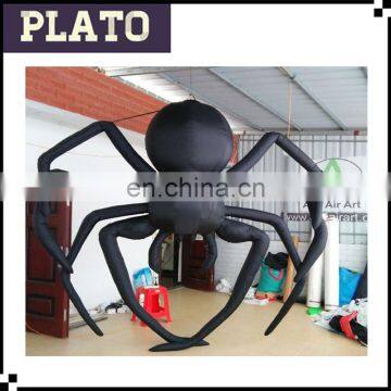 Hot Inflatable animals , inflatable hanging black widow spider for sale