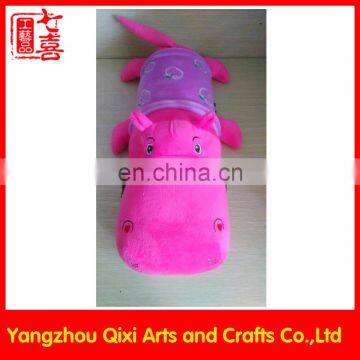 Customized electric hot water bag plush animal crocodile electric hand warmer