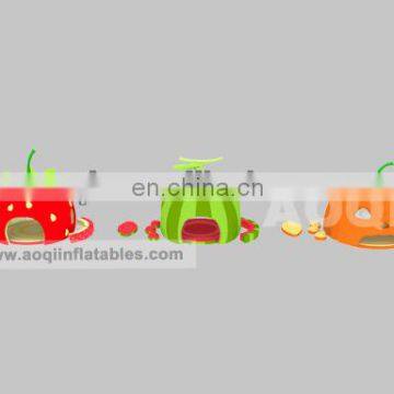 latest designed fruit inflatable bouncer