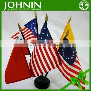 hot selling fashional advertising product customized country desk flag