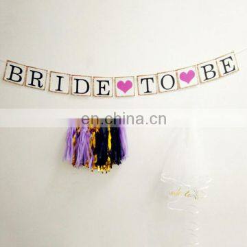 New Design Bride To Be Banners Sets Decorations Bachelorette Hen Party Decorations