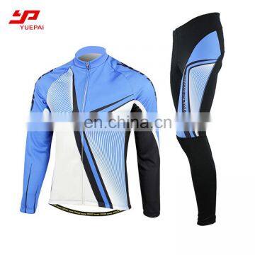 Wholesale Custom Long Sleeve Sublimation Comfortable Bicycle Suit Pro Team Cycling Wear photo-4