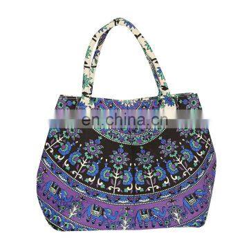 Indian Floral Cotton Mandala Hobo Bag Hand Bag Ethnic Women Girl Fashion Bags