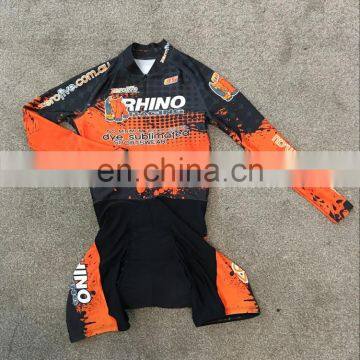 Training cycling clothing design any style sublimation