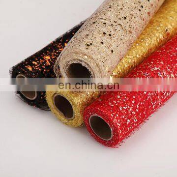 Beautiful Hotel Table Decoration Mesh Roll Glitter Mesh Roll photo-2