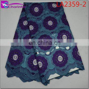 Cotton Fabric Swiss Voile Lace LA2359 photo-2