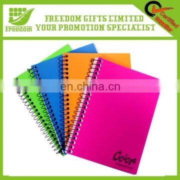 Adverstising Good Quality Customized Logo Printed Spiral Notebook