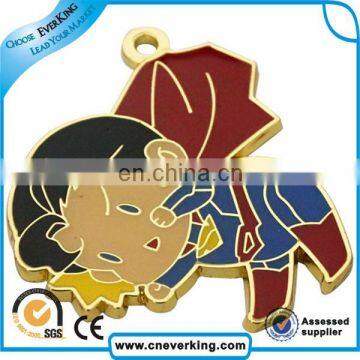 nice price custom company logo magnetic metal badge