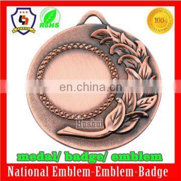 Custom Cheap Sport Blank Bronze Medal Medallion for Sale (HH-medal-030) photo-2