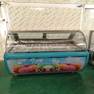 Commercial Ice Cream Display Showcase 12*GN1/3 Pan Ice Cream Freezer Display FMX-SP206A photo-4