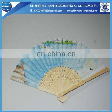 customilzed advertising paper hand fan