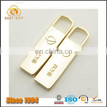 Wholesale Custom Cheap Garment Accessories Jacket Metal Logo Zipper Pulls