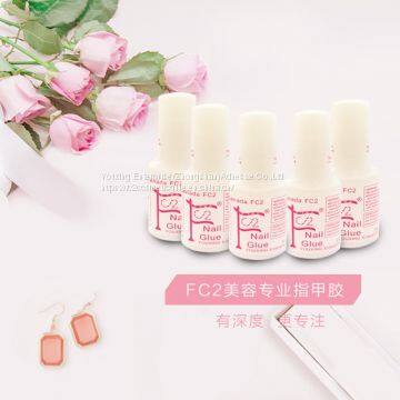 5g clear HQ Free(below 50ppm)Nail glue cyanoacrylate nail art for stick fake/artificialnail