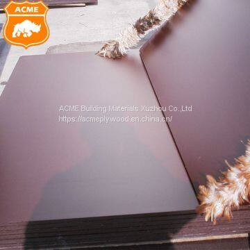 Brown Waterproof Film Faced Plywood Construction Formwork Shuttering Plywood With Poplar Birch Hardwood Core photo-5