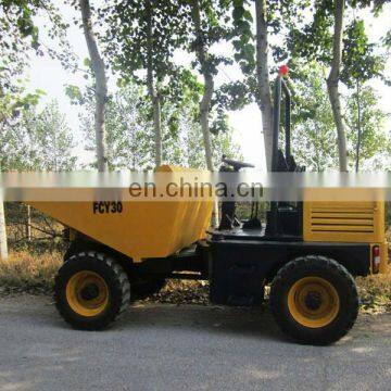 FCY30 4wd earth moving machine site dumper