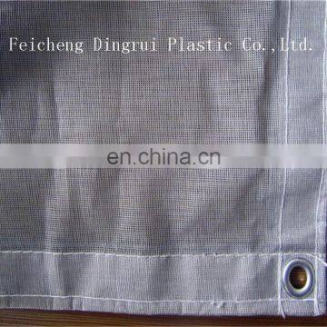 Construction PVC Coated Fireproof Grey Safety Net For Stairs Windows Balcony Greenhouse photo-3
