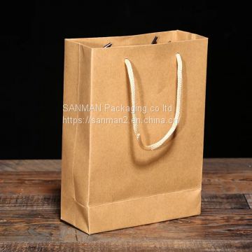 Kraft paper hand shop bag